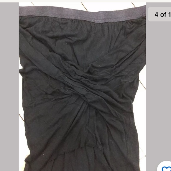 Rick Owens Knit Strapless Top Sz 40 - Picture 3 of 16